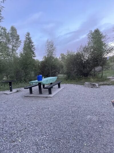 Falls campground - Swan Valley, ID