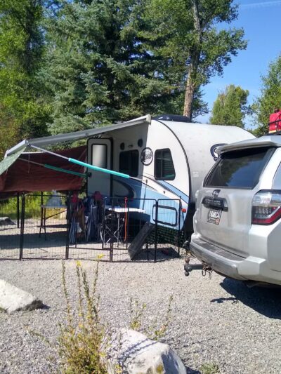 Falls campground - Swan Valley, ID