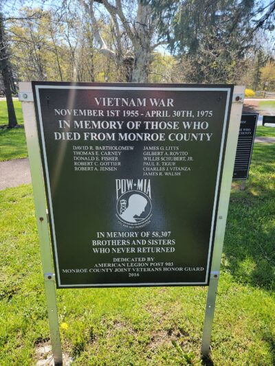 Veterans Memorial Park - Tannersville, PA