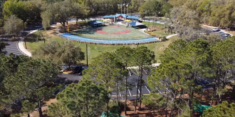 The Miracle Field at Lake Idamere Park - Tavares, FL