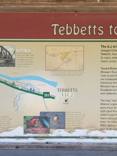 Katy Trail - Tebbetts Trailhead - Tebbetts, MO