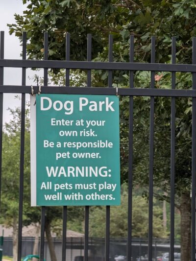 Woodmill Dog Park - The Woodlands, TX