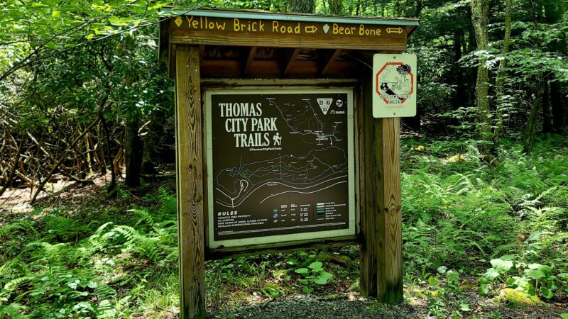 Thomas City Park Trails - Thomas, WV
