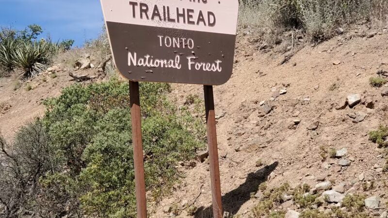 Brown's Trail Trailhead - Tonto Basin, AZ