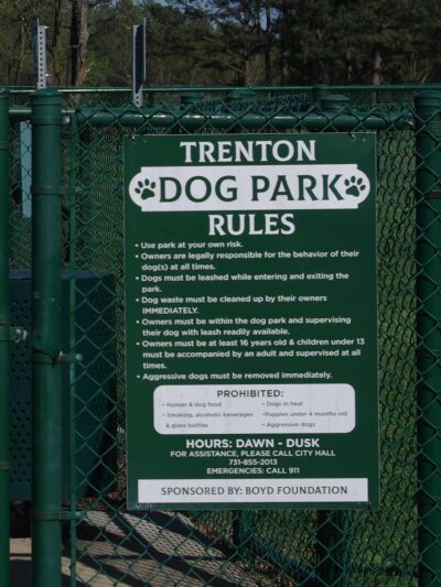 Trenton Dog Park - Trenton, TN