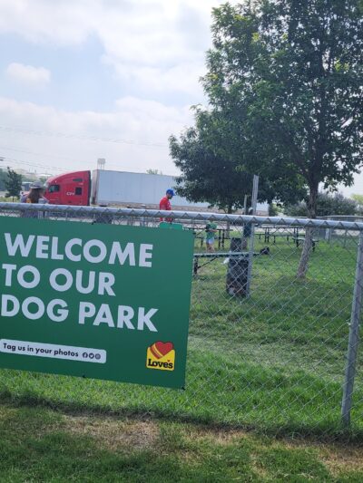 Dog Park at Love's Travel Stops - Troy, TX