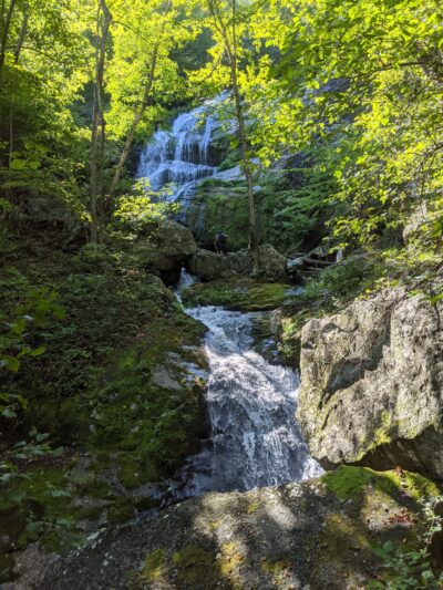 Crabtree Falls Parking Lot - Tyro, VA