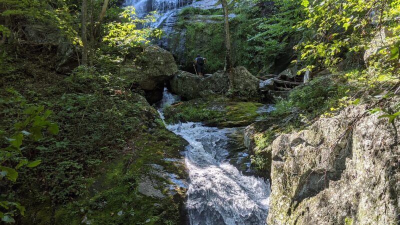 Crabtree Falls Parking Lot - Tyro, VA