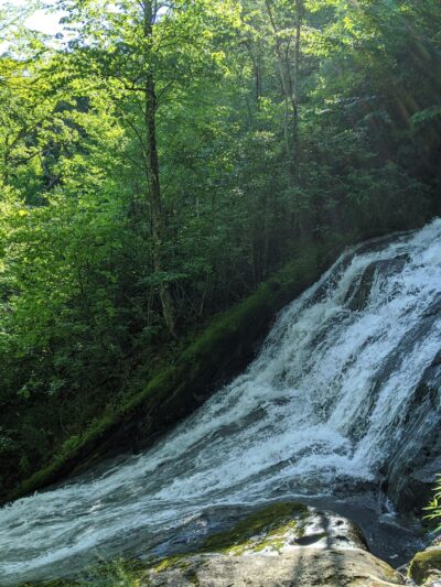 Crabtree Falls Parking Lot - Tyro, VA