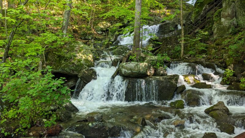 Crabtree Falls Parking Lot - Tyro, VA