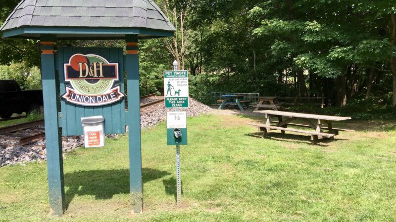 D&H Rail-Trail, Union Dale Trailhead - Union Dale, PA