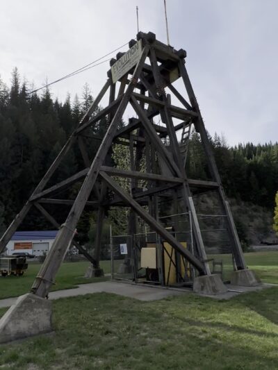 Parking Area and Silver History Site - Wallace, ID