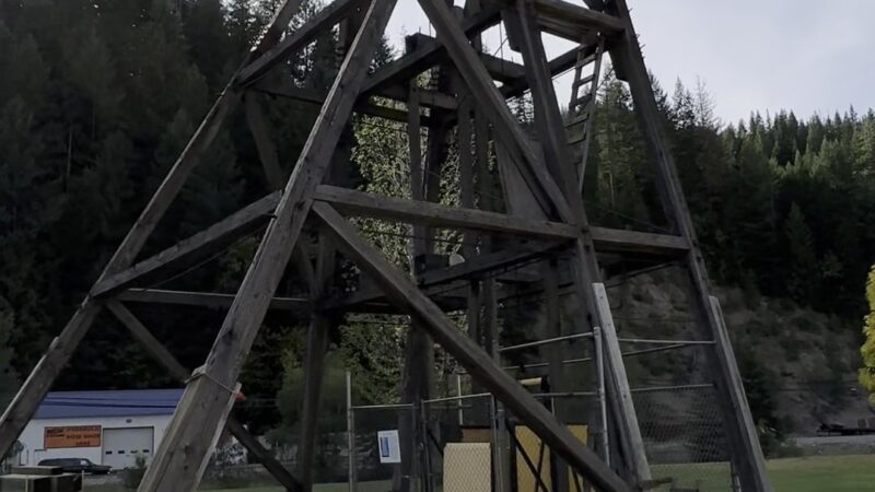 Parking Area and Silver History Site - Wallace, ID
