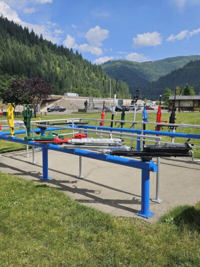 Parking Area and Silver History Site - Wallace, ID