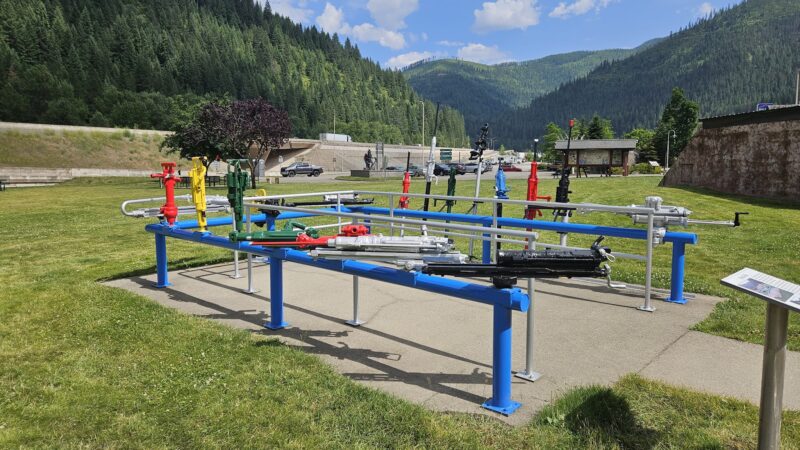 Parking Area and Silver History Site - Wallace, ID