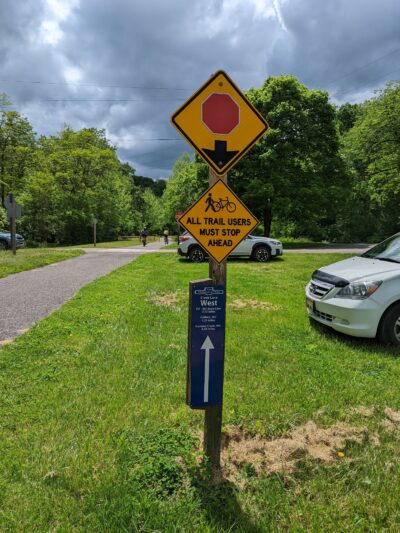 Panhandle Trail, Colliers parking lot - Weirton, WV
