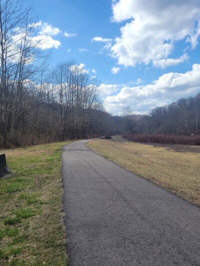 Panhandle Trail, Colliers parking lot - Weirton, WV