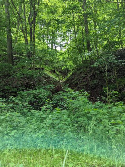 Panhandle Trail, Colliers parking lot - Weirton, WV