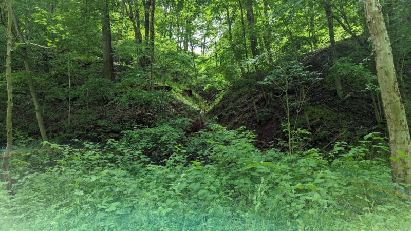 Panhandle Trail, Colliers parking lot - Weirton, WV