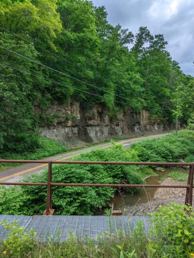 Panhandle Trail, Colliers parking lot - Weirton, WV