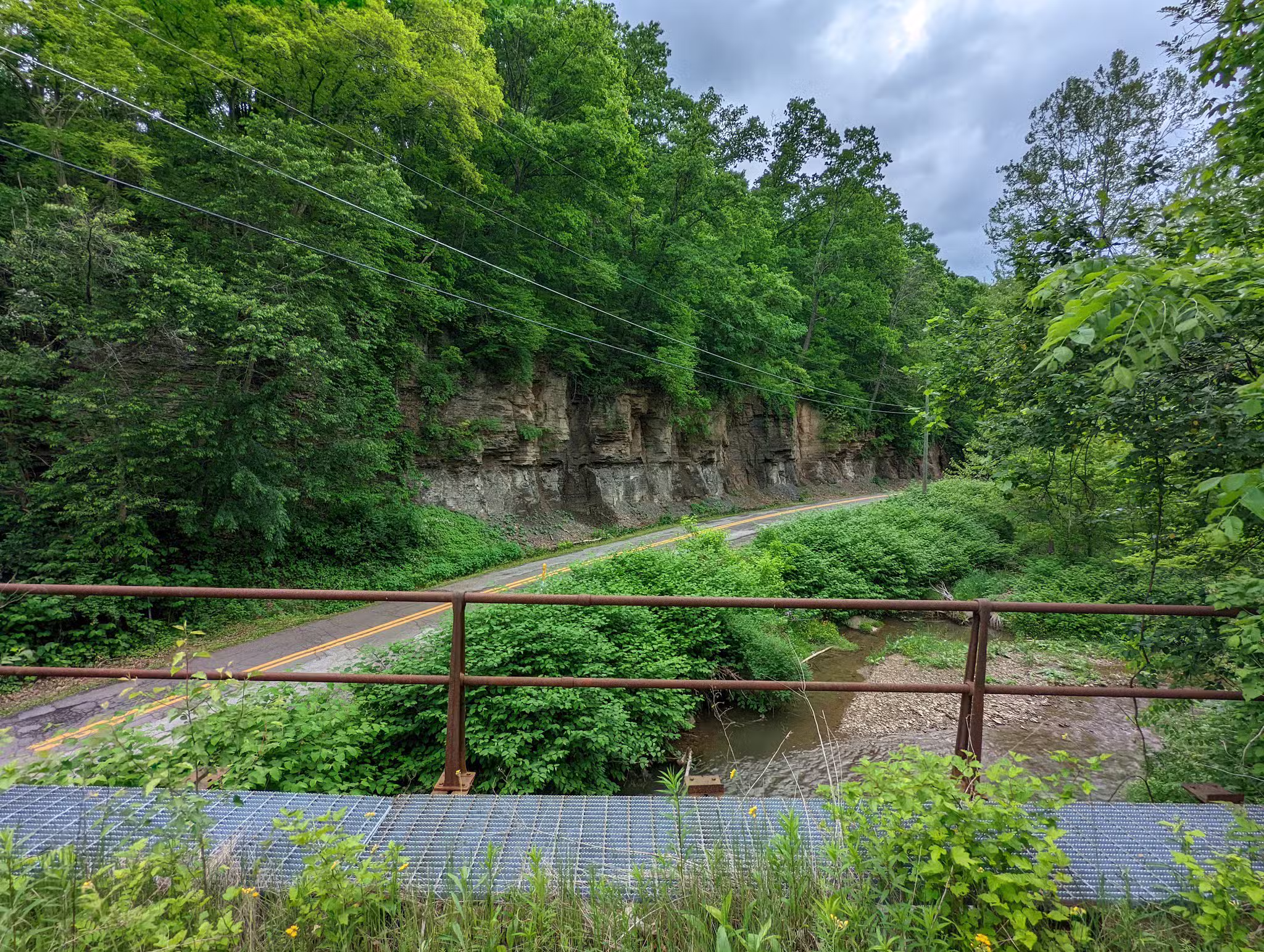 Panhandle Trail, Colliers parking lot - Weirton, WV