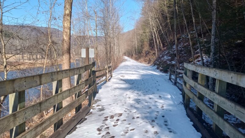 Pine Creek Rail Trail Access ,Tiadaghton - Wellsboro, PA