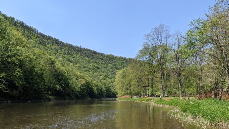 Pine Creek Rail Trail Access ,Tiadaghton - Wellsboro, PA