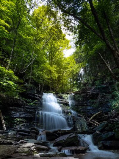 Turkey Path Trail Waterfall - Wellsboro, PA