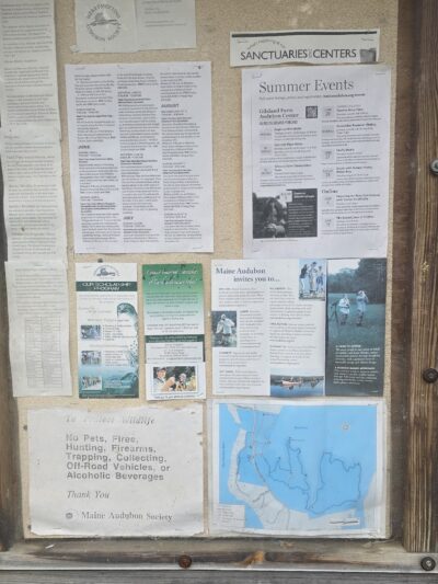 Hamilton Audubon Sanctuary parking - West Bath, ME