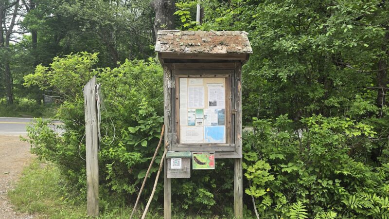 Hamilton Audubon Sanctuary parking - West Bath, ME