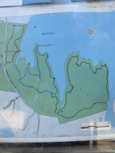 Hamilton Audubon Sanctuary parking - West Bath, ME