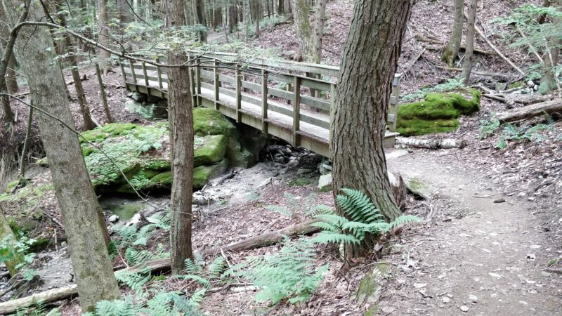Stevens Glen Trail Head Richmond, MA - West Stockbridge, MA
