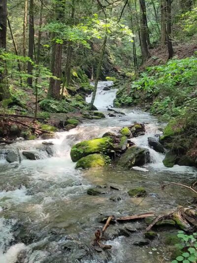 Stevens Glen Trail Head Richmond, MA - West Stockbridge, MA
