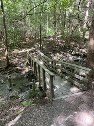 Stevens Glen Trail Head Richmond, MA - West Stockbridge, MA