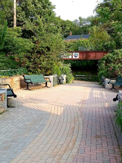 Garden on the Bridge - Willimantic, CT