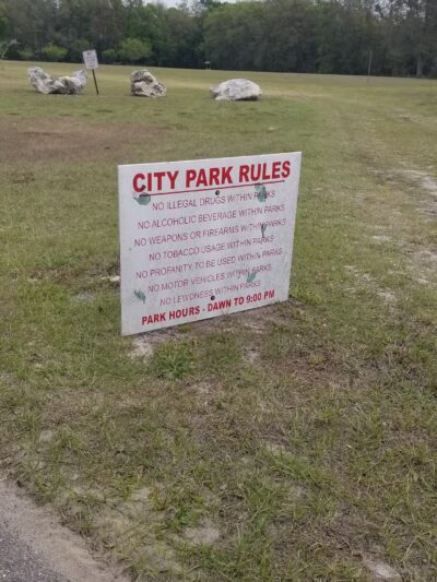 Cornelius Williams Park - Williston, FL