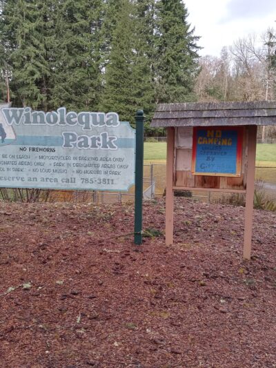Winolequa Memorial Park - Winlock, WA