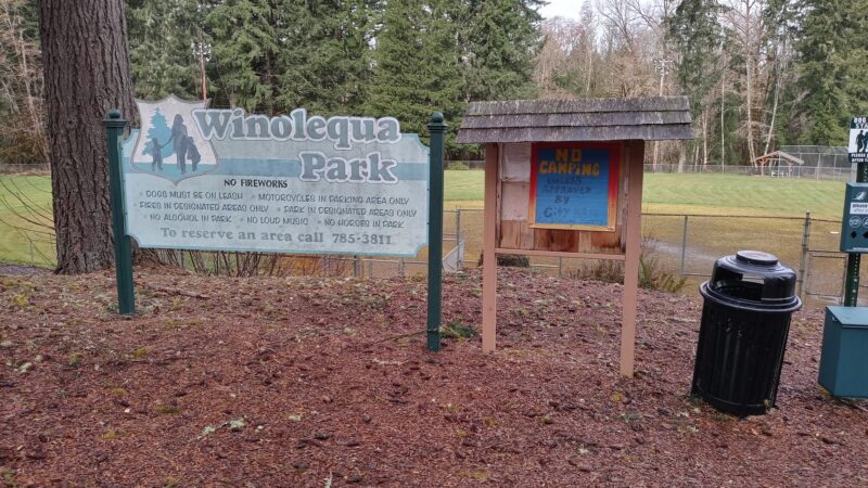 Winolequa Memorial Park - Winlock, WA
