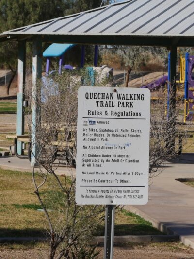 Quechan Walking Trail Park - Winterhaven, CA