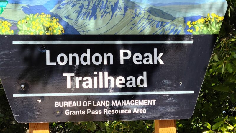 London Peak Accessible Trailhead - Wolf Creek, OR