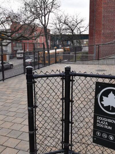 Doughboy Plaza Dog Run - Woodside, NY
