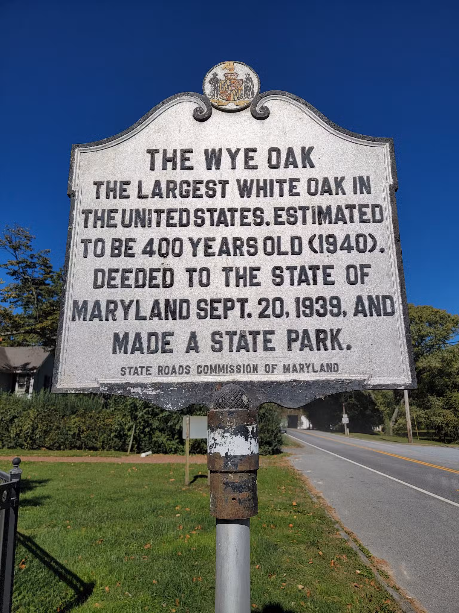 Wye Oak State Park - Wye Mills, MD