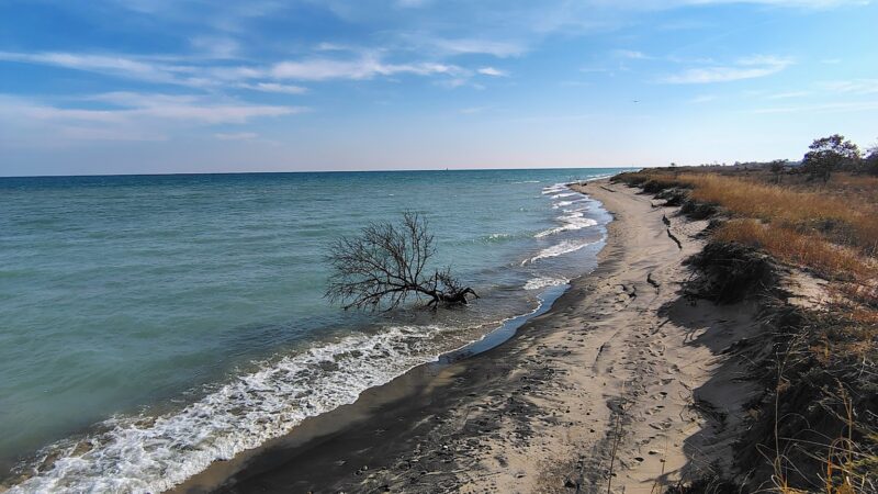 Illinois Beach State Park Parking Lot - Zion, IL