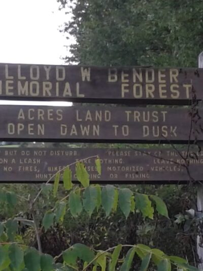 Lloyd W. Bender Memorial Forest - ACRES Land Trust - Albion, IN