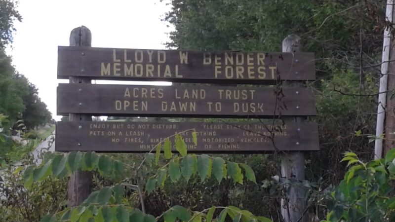 Lloyd W. Bender Memorial Forest - ACRES Land Trust - Albion, IN