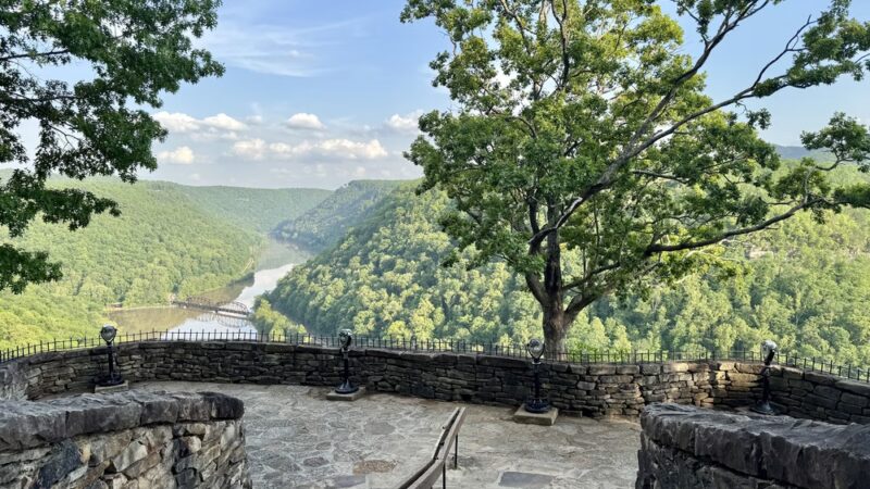 Hawks Nest Overlook Trail - Ansted, WV