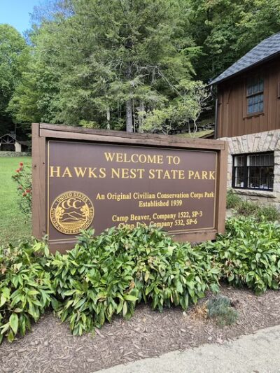 Hawks Nest Overlook Trail - Ansted, WV