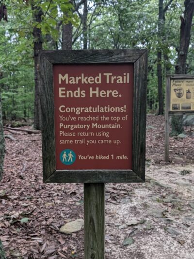Purgatory Mountain Trail Head - Asheboro, NC