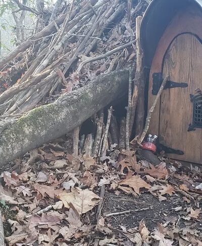 Pixie Falls and Ladies Room Rock trailhead - Ashford, CT