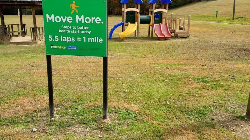 D.O. Langston Park and walking track - Ashville, AL